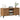 Tv-meubel 102x35x50 cm bewerkt hout artisanaal eikenkleur