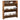 Wandschoenenkast 80x18x90 cm bewerkt hout oud houtkleurig