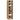 Schoenenkast 28x27x102 cm bewerkt hout artisanaal eikenkleurig