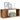 Tv-meubel 80x24x32cm bewerkt hout oud houtkleurig