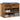 Schoenenbank 60x30x45 cm bewerkt hout oud houtkleurig