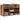 Schoenenbank 80x30x45 cm bewerkt hout oud houtkleurig