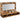 Spiegelkast met LED-verlichting 90x31,5x62 cm oud houtkleurig