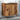 Badkamerkast 58x33x60 cm bewerkt hout oud houtkleurig