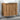 Badkamerkast 58x33x60 cm bewerkt hout artisanaal eikenkleurig