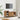 Tv-meubel 100x35x55 cm bewerkt hout artisanaal eikenkleur