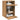 Wandkasten met LED-verlichting voor tv 2 st 40x30x60,5 cm artisanaal eikenkleur