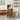 Badkamerkast 33x33x120,5 cm bewerkt hout oud houtkleurig
