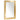 Badkamer Spiegel Wandgemonteerd Zwart en Goud 50 x 2.5 x 70 cm