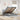 Bed met matras 140x190 cm stof lichtgrijs
