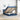 Bed met matras 140x190 cm stof blauw