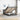 Bed met matras 140x200 cm stof donkergrijs