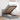 Bed met matras 100x200 cm stof lichtgrijs