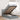Bed met matras 90x200 cm stof lichtgrijs