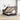 Bed met matras 140x190 cm stof donkerbruin