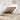 Bed met matras 140x190 cm stof crèmekleurig
