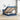 Bed met matras 140x190 cm stof blauw