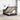 Bed met matras 140x190 cm stof donkerbruin
