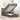 Bed poef met matras en LED's 90x200 cm stof donkergrijs