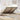 Bed poef met matras en LED's 180x200 cm stof crèmekleurig