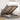 Bed poef met matras en LED's 120x190 cm stof taupe