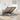 Bed poef met matras en LED's stof 140x190 cm lichtgrijs