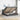 Bed poef met matras en LED's 180x200 cm stof donkergrijs
