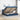 Bed poef met matras en LED's 180x200 cm stof blauw