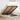 Bed poef met matras en LED's 120x190 cm stof crèmekleurig