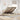 Bed poef met matras en LED's 140x200 cm stof crèmekleurig