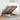 Bed poef met matras en LED's 120x190 cm fluweel lichtgrijs
