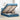 Bed poef met matras en LED's 120x190 cm fluweel donkerblauw