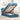 Bed poef met matras en LED's 80x200 cm fluweel donkerblauw