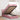 Bed poef met matras en LED's 80x200 cm fluweel roze