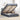 Bed poef met matras en LED's 120x190 cm fluweel donkergrijs