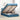 Bed poef met matras en LED's 120x190 cm fluweel donkerblauw