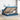 Bed poef met matrassen en leds 200x200 cm fluweel donkerblauw
