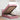 Bed poef met matras en LED's 80x200 cm fluweel roze