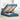 Bed poef met matras en LED's 120x190 cm fluweel donkerblauw