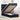 Bed poef met matras en LED's 80x200 cm stof zwart