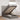 Bed poef met matras en LED's 90x200 cm stof taupe