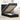 Bed poef met matras en LED's 80x200 cm stof zwart