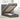 Bed poef met matras en LED's 90x200 cm stof donkergrijs