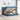 Bed poef met matrassen en leds 200x200 cm fluweel donkerblauw