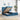 Bed poef met matrassen en leds 200x200 cm fluweel donkerblauw