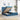 Bed poef met matrassen en leds 200x200 cm fluweel donkerblauw