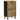 Dressoir 40x33,5x75 cm massief ruw mangohout