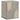 Badkamer wandkast Grijs 38 x 33 x 48 cm Massief mangohout