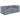 Modulaire bank 2 pcs Grijs 70 x 70 x 56 cm Stof