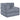 Modulaire bank 4 pcs Grijs 70 x 70 x 56 cm Stof